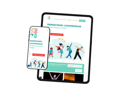 5678 -  Online visitekaartje voor een dansclub