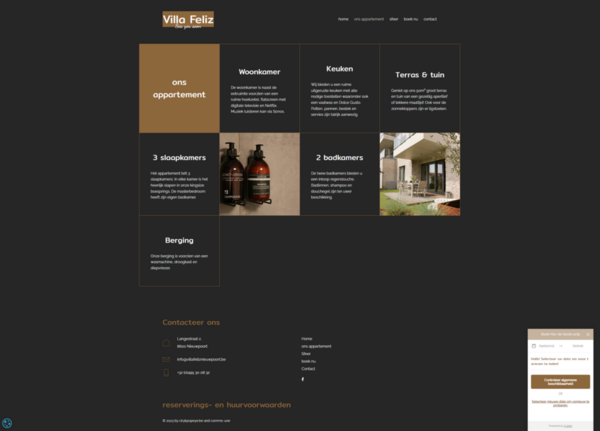 Faciliteiten overzicht